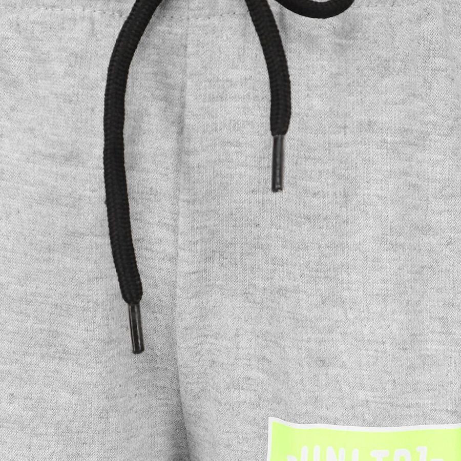 Boys' Light Grey Contrast Panel Pyjama, Light Grey, large image number null