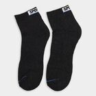 Men's Socks (Pack of 3), Black, small