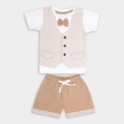 Infant Boys' 100% Cotton Baba Suit 
