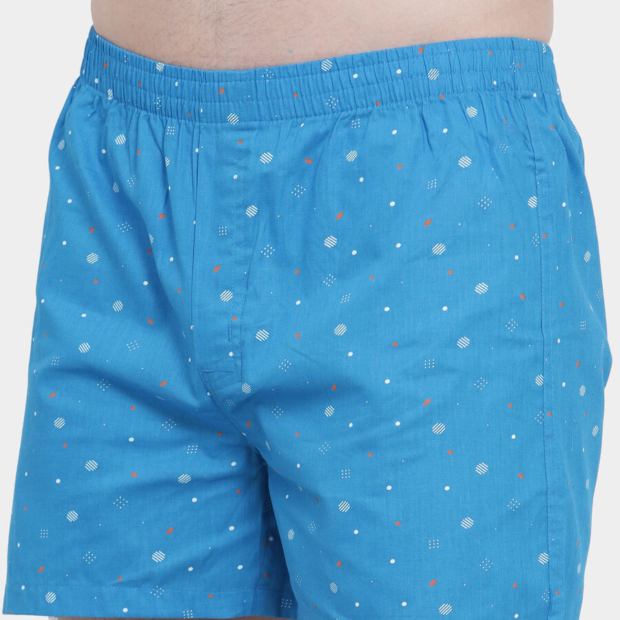 Cotton Boxers, Dark Blue, large image number null