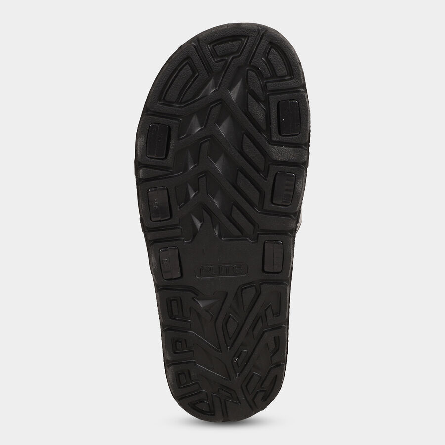 Men's Slippers, Black, large image number null