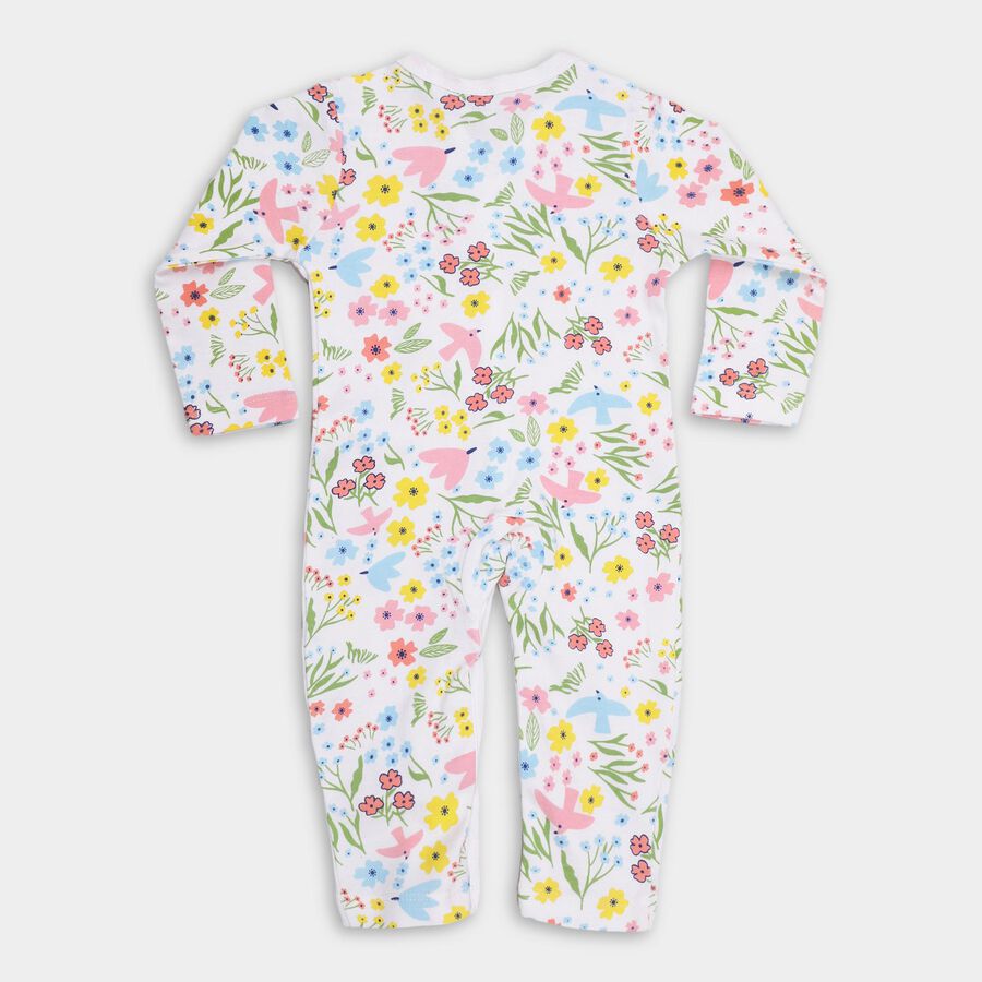 Infants' 100% Cotton Bodysuit , White, large image number null