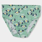Boys' 100% Cotton Briefs, Light Green, small image number null