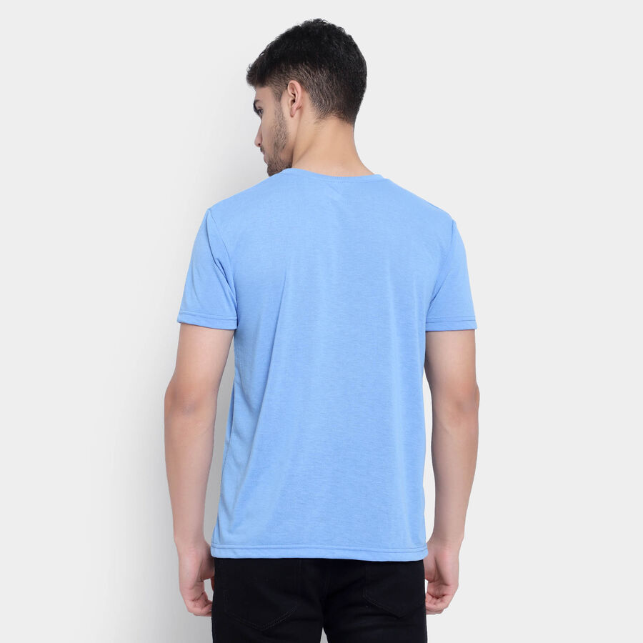 Round Neck T-Shirt, Light Blue, large image number null