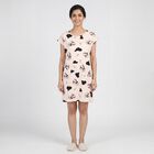 Women's Pink Nighty, हल्का गुलाबी, small