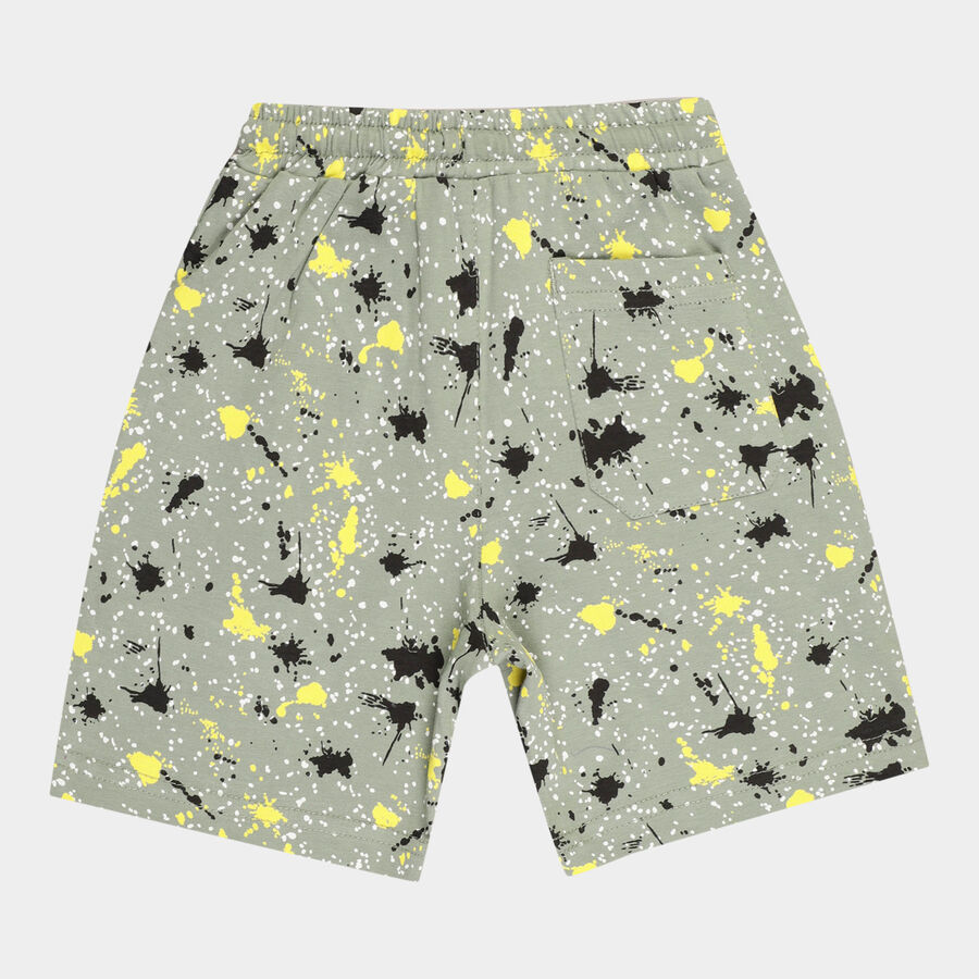 Boys Cotton Bermuda, ओलिव, large image number null