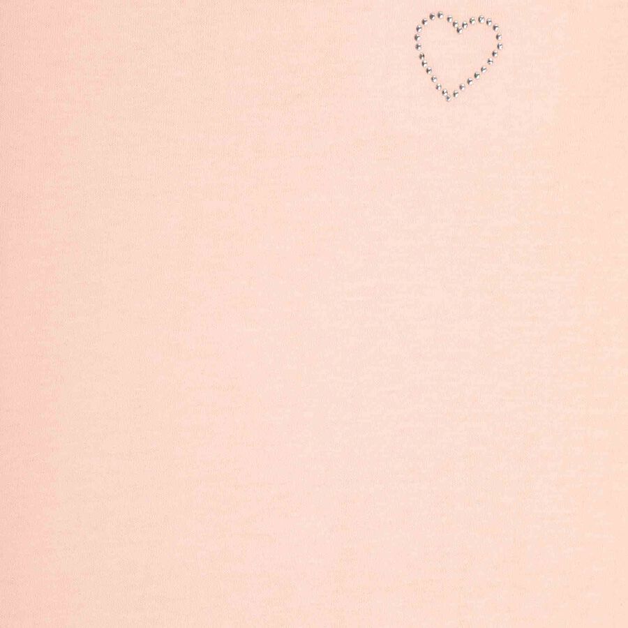 Girls Solid Top, Pink, large image number null