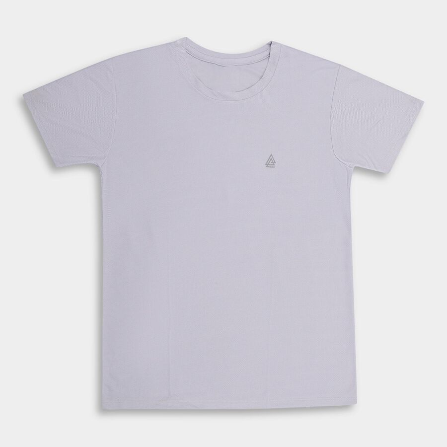 Boys' Half Sleeves T-Shirt , Light Grey, large image number null