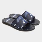 Mens Floater Sandals, Navy Blue, small image number null