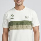 Men's Light Green Round Neck Casual T-Shirt, हल्का हरा, small