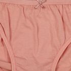 Girls' Blue Regular Fit Solid Panty, एक्वा, small