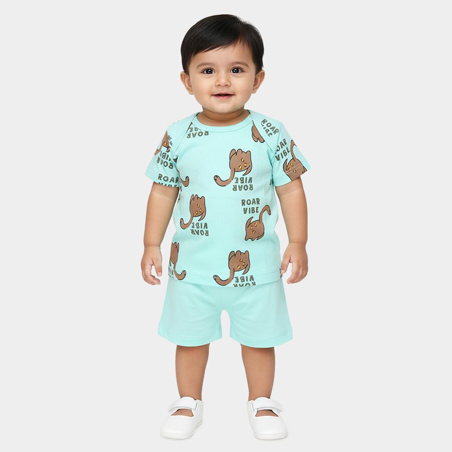 Infants' Baba Suit, Light Green, large