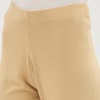 Women's Soft Beige Skinny Fit Ankle-Length Churidar, खाकी, small image number null