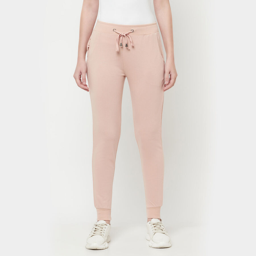 Solid Joggers, Beige, large image number null