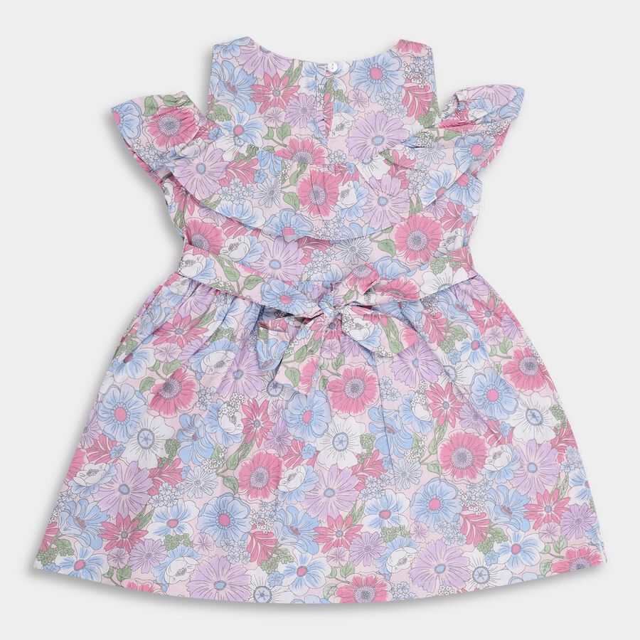 Girls' Frock , Light Pink, large image number null