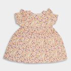 Infant Girls' 100% Cotton Frock , ऑफ व्हाइट, small image number null