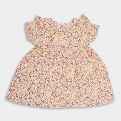Infant Girls' 100% Cotton Frock 