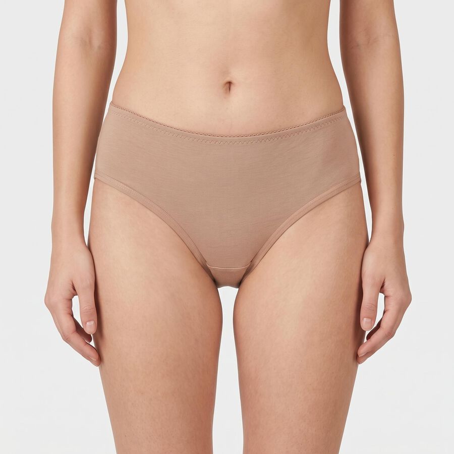 Women's Assorted Regular Fit Solid Panty, चुनिंदा, large