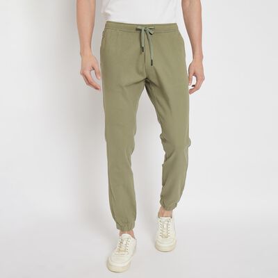 Men's Slim Fit Casual Trousers 