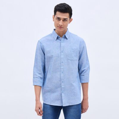 Men's Regular Collar Casual Shirt 