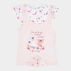 Infants Cotton Shorts Set, Light Pink, small image number null