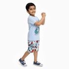 Boys' Woven Baba Suit, हल्का नीला, small image number null