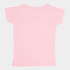 Girls Short Sleeve T-Shirt, Pink, small image number null