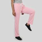 Women's Pink Regular Fit Track Pants, Light Pink, small