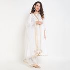 Ladies' Ethnic Set, Off White, small image number null
