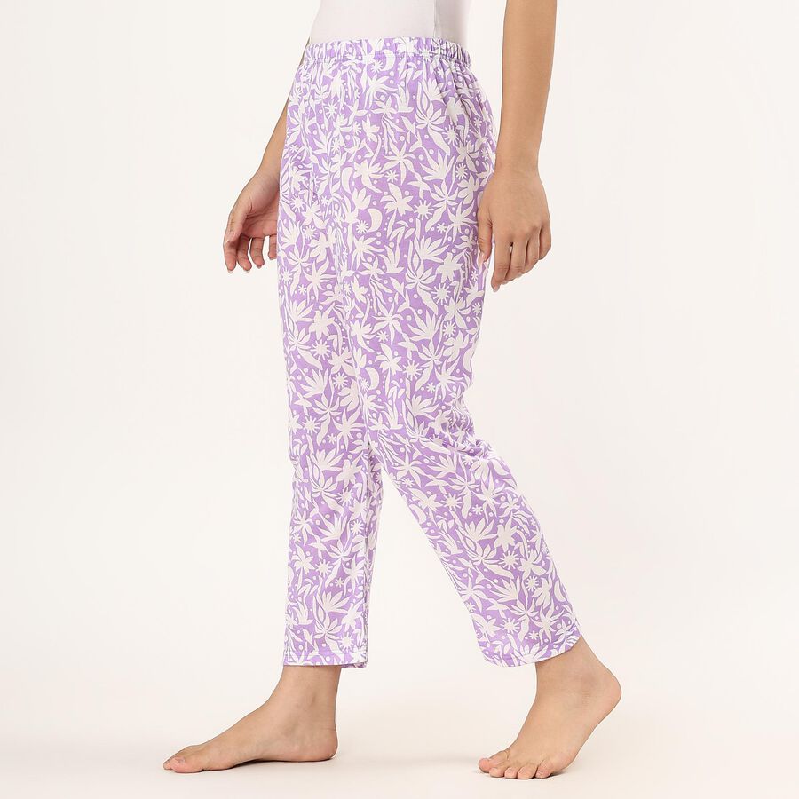 Ladies' Full Length Pyjama , Lilac, large image number null