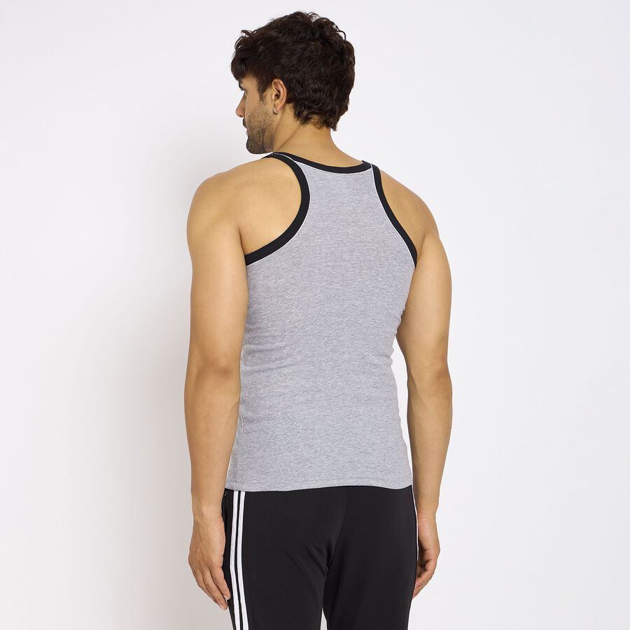 Men's Gym T-Shirt, मिश्रित हल्का ग्रे, large image number null