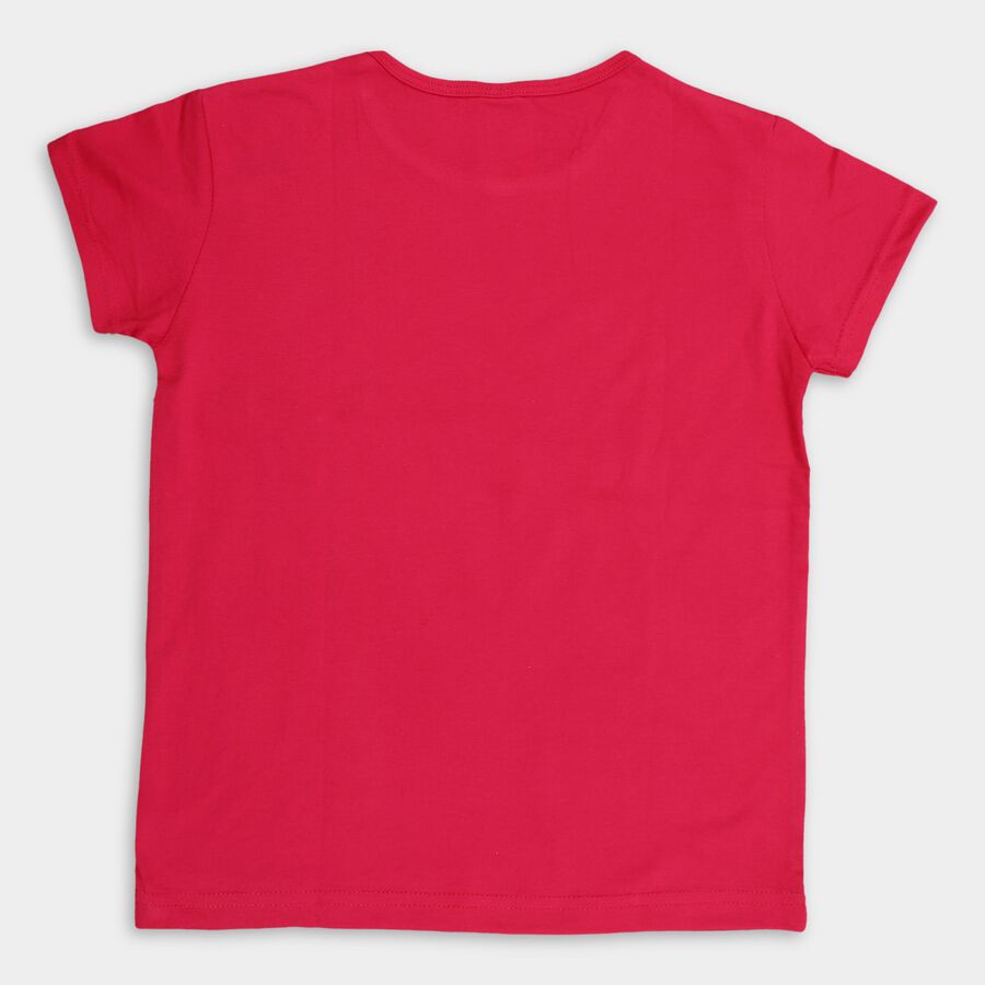 Girls' T-Shirt, Fuchsia, large image number null