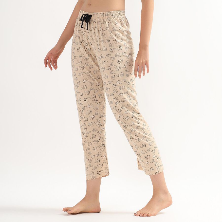 Ladies' Full Length Pyjama , गहरा पीला, large image number null