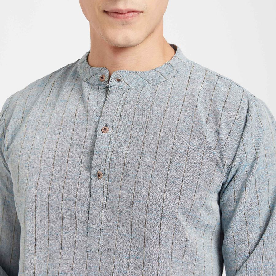 Printed Kurta, Light Blue, large image number null