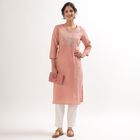 Ladies' 100% Cotton Kurta , Pink, small image number null