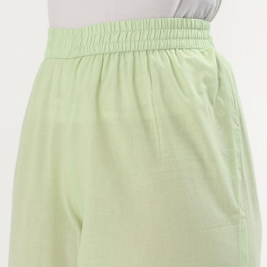 Ladies' 100% Cotton Ethnic Set, Light Green, large image number null