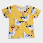 Infants' 100% Cotton T-Shirt , मध्यम नीला, small image number null