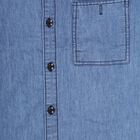 Boys' Casual Shirt , मध्यम नीला, small image number null