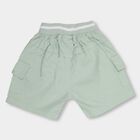 Infants' 100% Cotton Half Pant, Light Green, small image number null