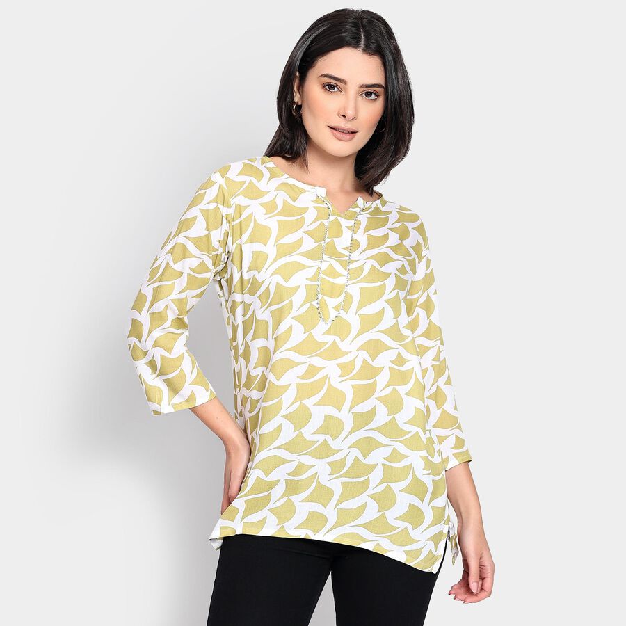 Ladies' Kurti , हल्का हरा, large image number null