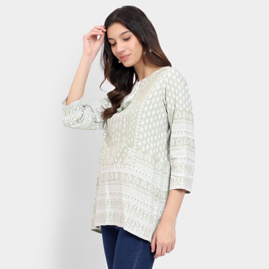 Ladies' Kurti , Light Green, large image number null