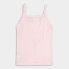 Infants' 100% Cotton Vest, Light Pink, small