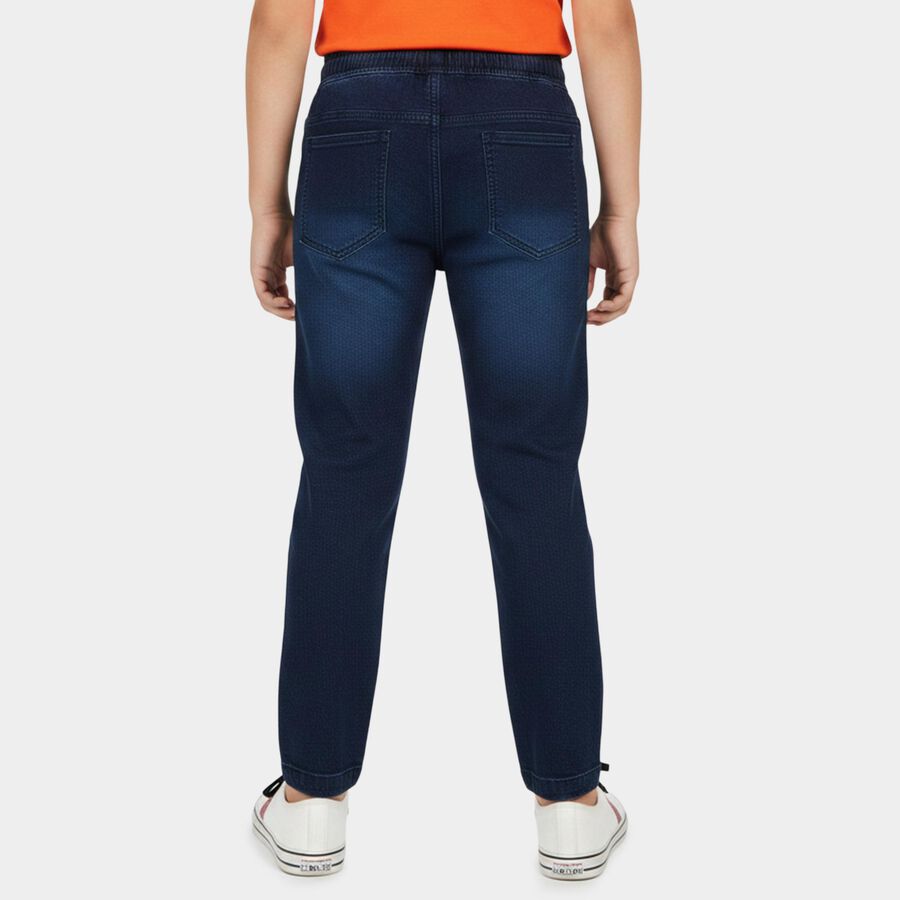 Boys' Jeans, मध्यम नीला, large