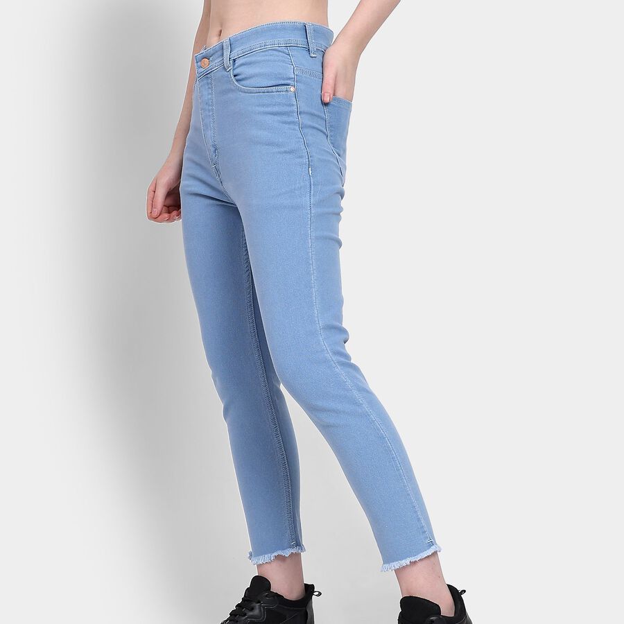 Ladies' Jeans, आइस ब्लू, large image number null