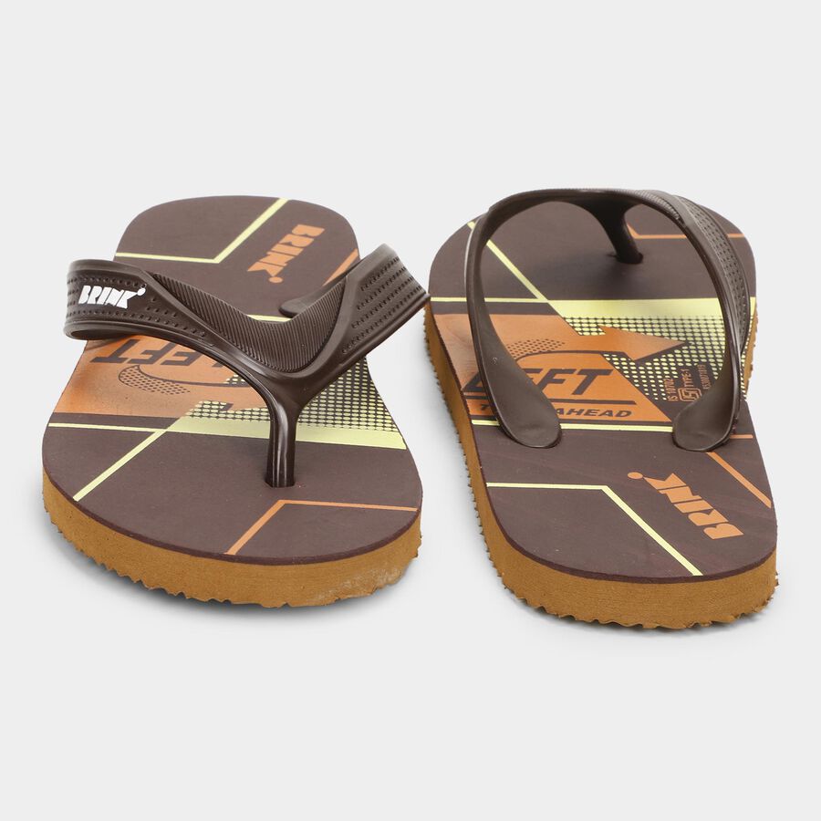 Men's Slipper, भूरा, large image number null