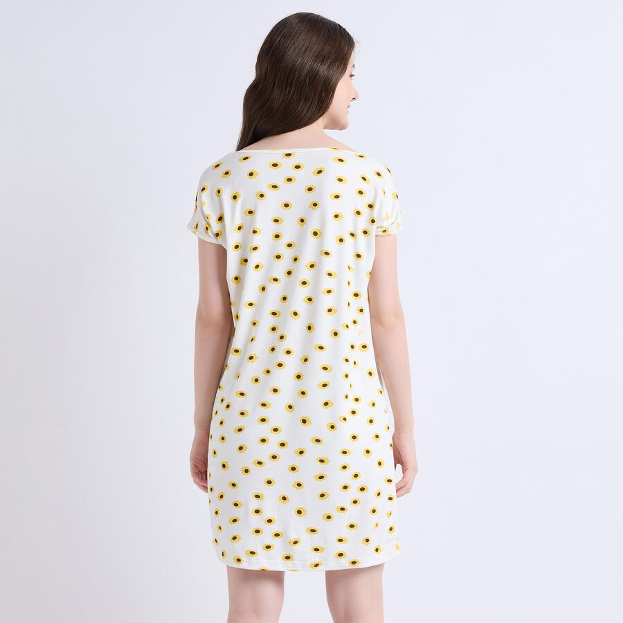 Ladies' Nighty , Off White, large image number null
