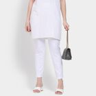 Ladies' Churidar , White, small image number null