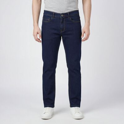 Men's Blue Regular Fit Jeans