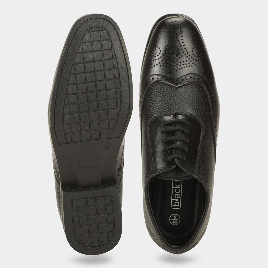 Men's Formal Shoes, काला, large