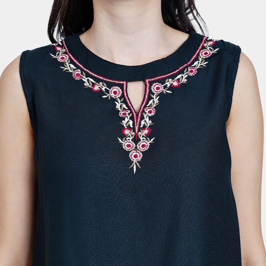 Ladies' Ethnic Set, Dark Green, large image number null
